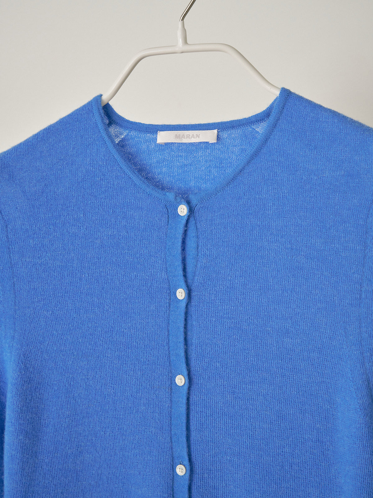 MARAN Alpaca Button Cardigan - Blue 商品画像19/21