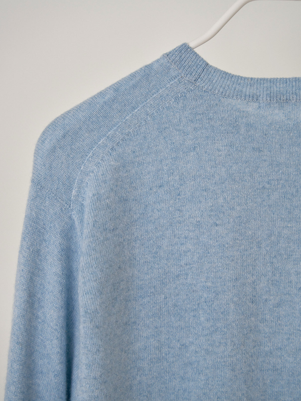 Cashmere Round Pullover - Blue 8