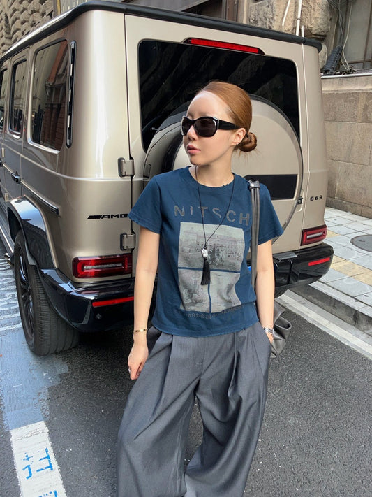 【A MA:DE】Nitz T-shirt ( 2color )