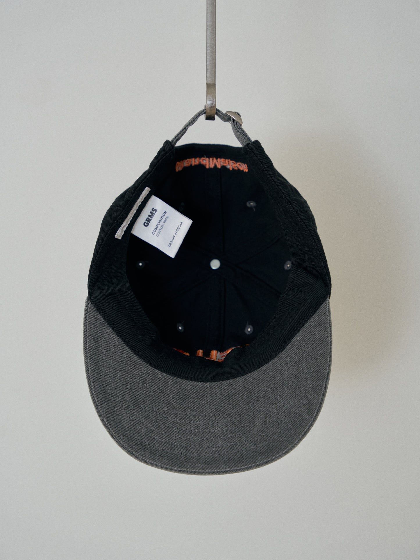 Grand Maison Washed Ball Cap - Black