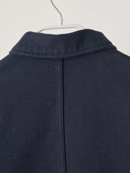 Cotton Twill Coverall Jacket - Navy 12