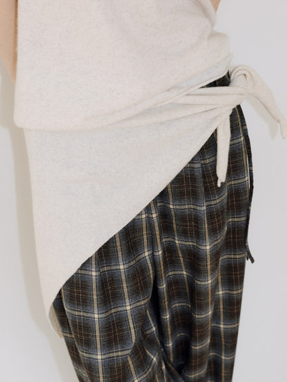 Triangle Scarf - Oatmeal 1