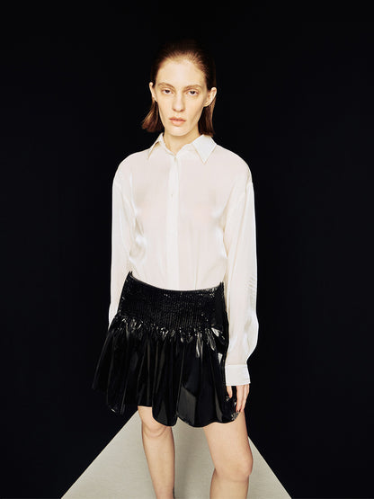 [ARIK.] [24SS] ALMACH oversized shirt Ivory