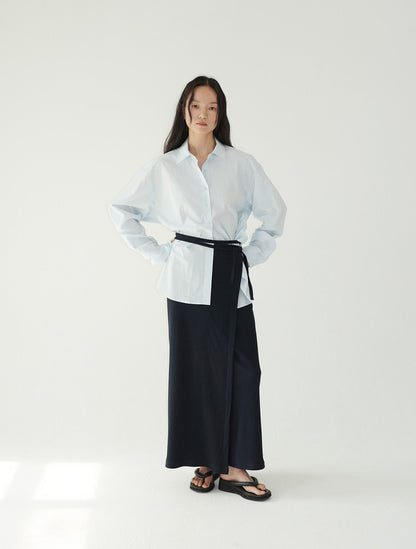 HWI LOGO SHIRT -BLUE