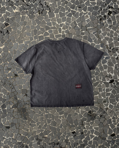 MWOONG Fade out fake pocket tee black(ブラック) 商品画像14/16