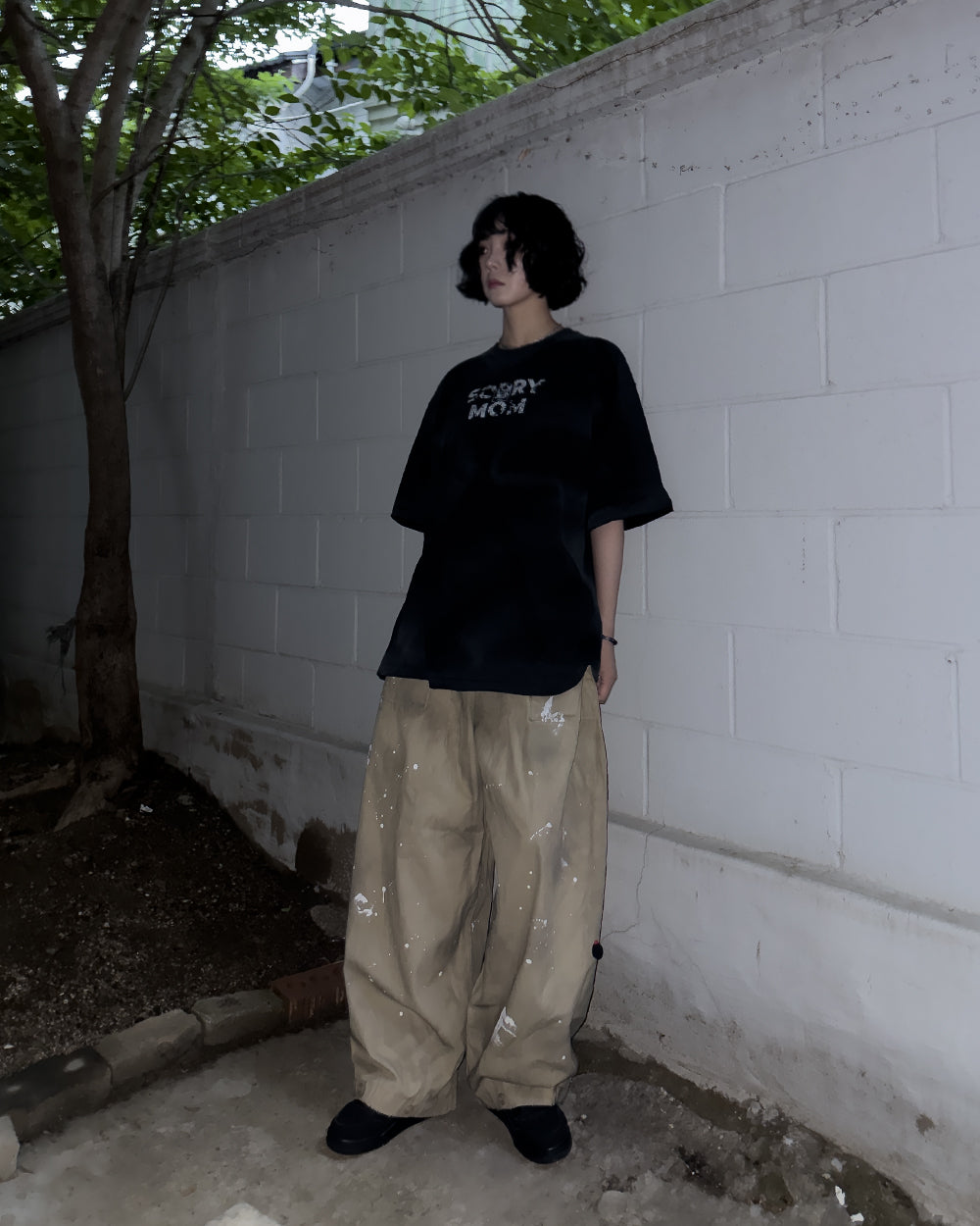Sorry mom VTG tee BK