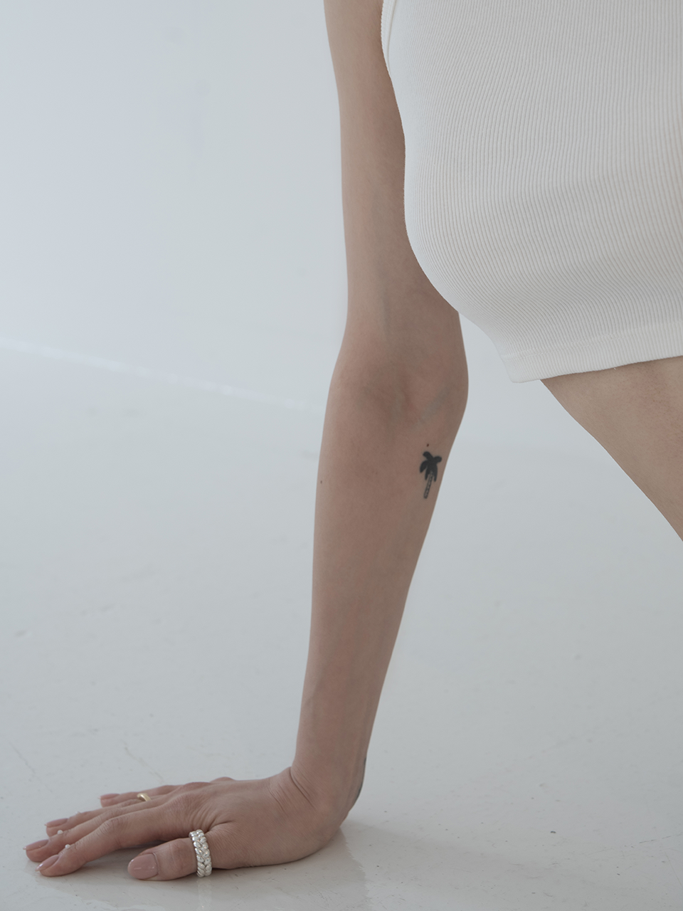 【pinekim パインキム】Braid Ring