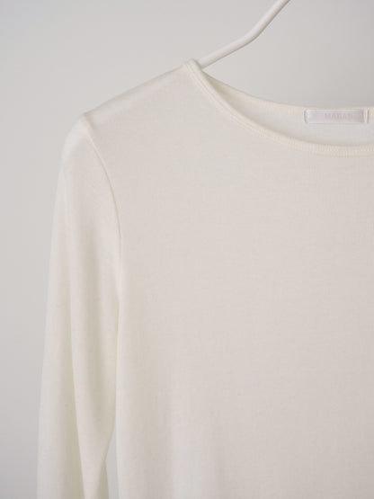 MARAN Finger Hole Long Sleeve - Ivory 商品画像19/21