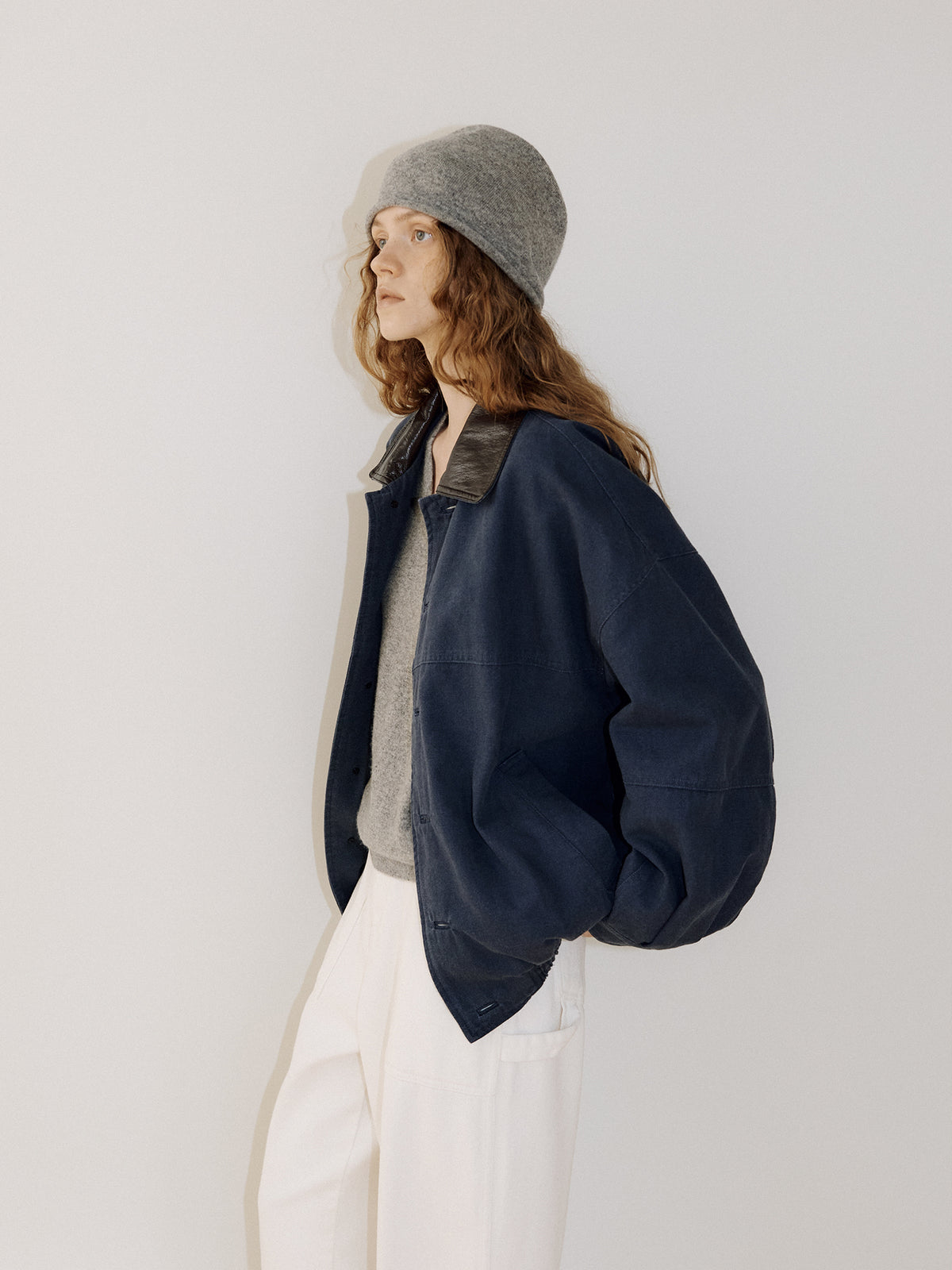 Cotton Twill Fatigue Pants - Ivory 5