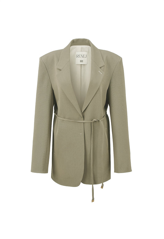 [RENEJ 2025SS] Us Square Tweed Jacket 