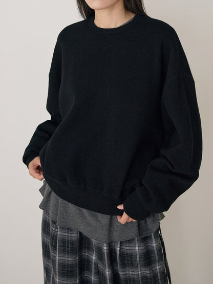 Ray Round Pullover - Black 2