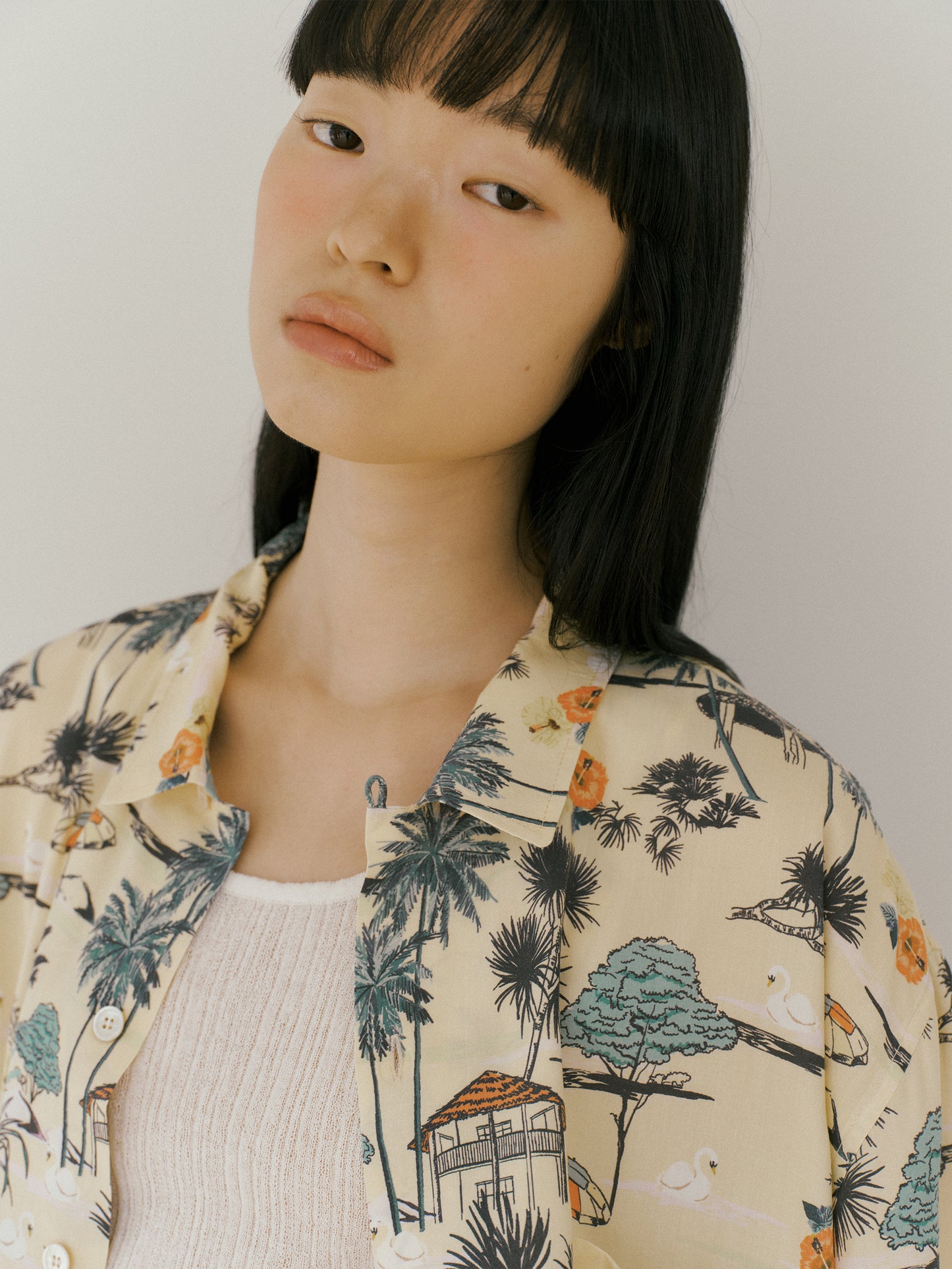 Hawaiian Shirt - Yellow