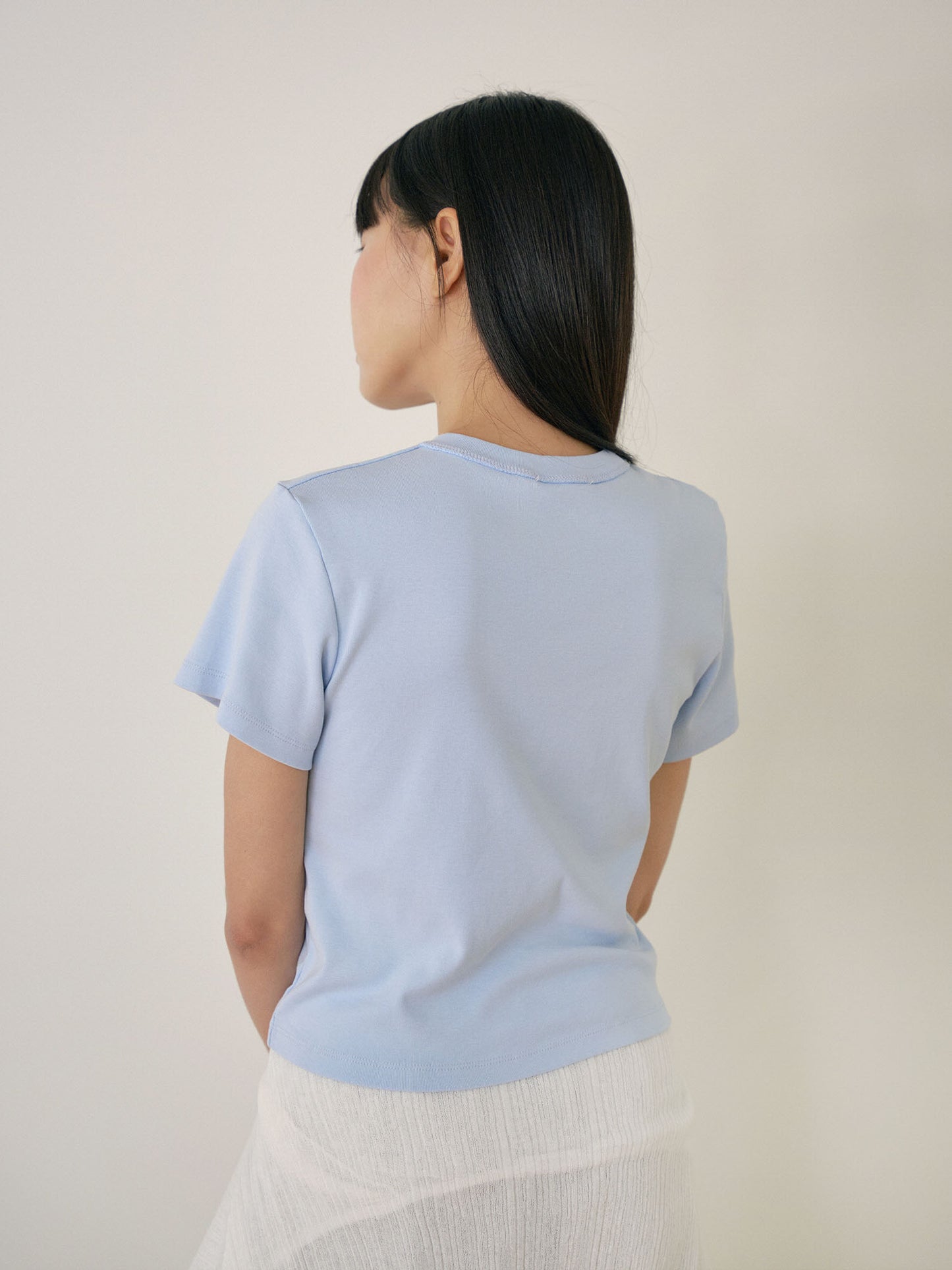 Soft Rib Short Sleeve - Blue