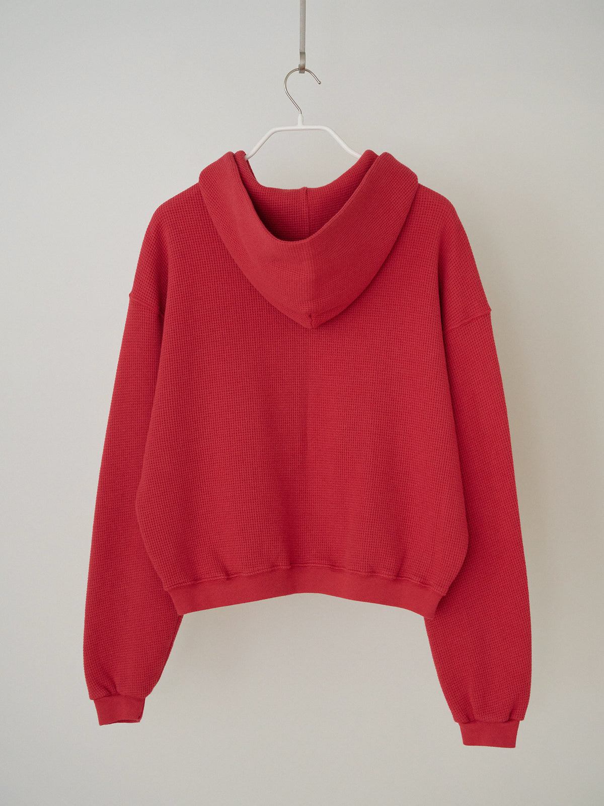 MARAN Current Waffle Hoodie Zip-up - Red 商品画像13/21