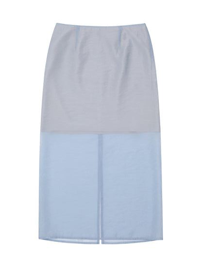 [HER&SHE 2025AW] A Veil Double Skirt