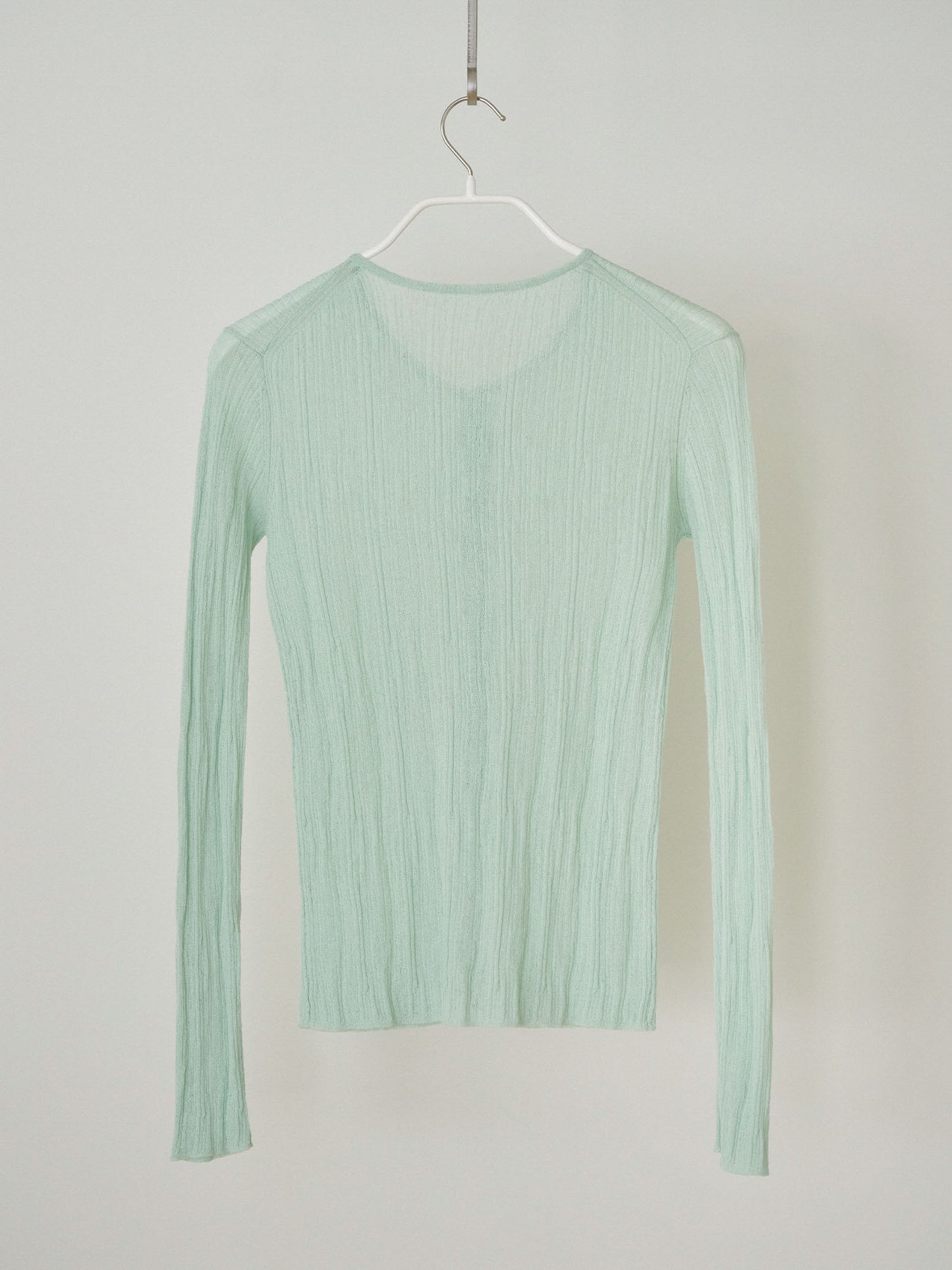 Multi Rib Cardigan - Mint