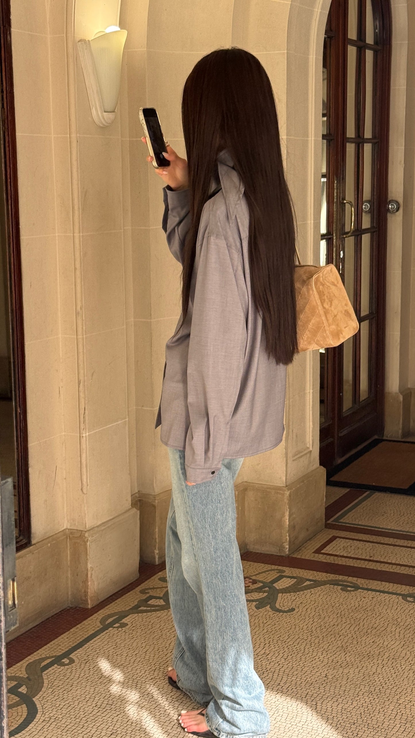 Shoulder Muffler Shirt