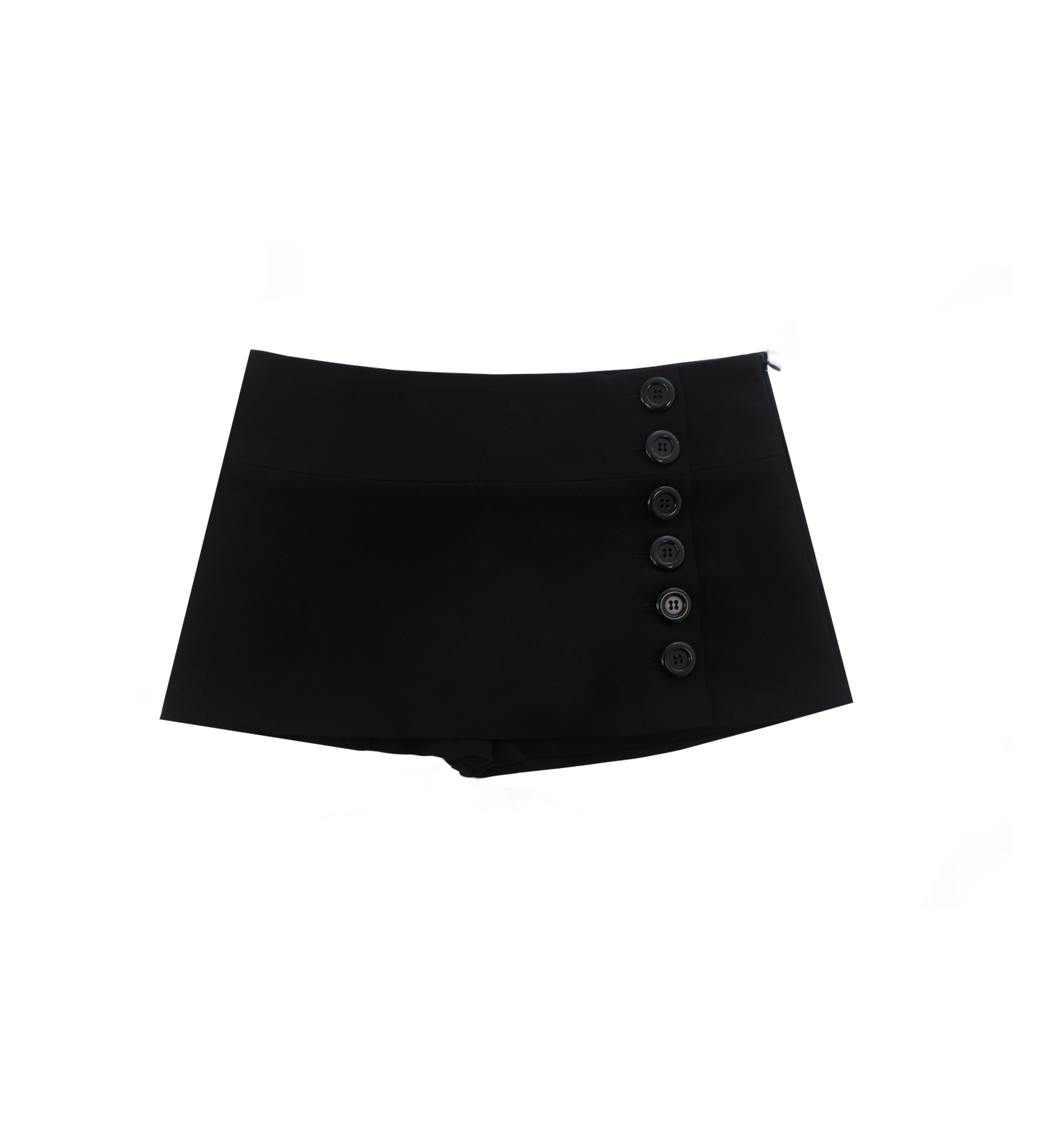 【MIAE】[2nd] [ID] Classic Button Skort (Black)
