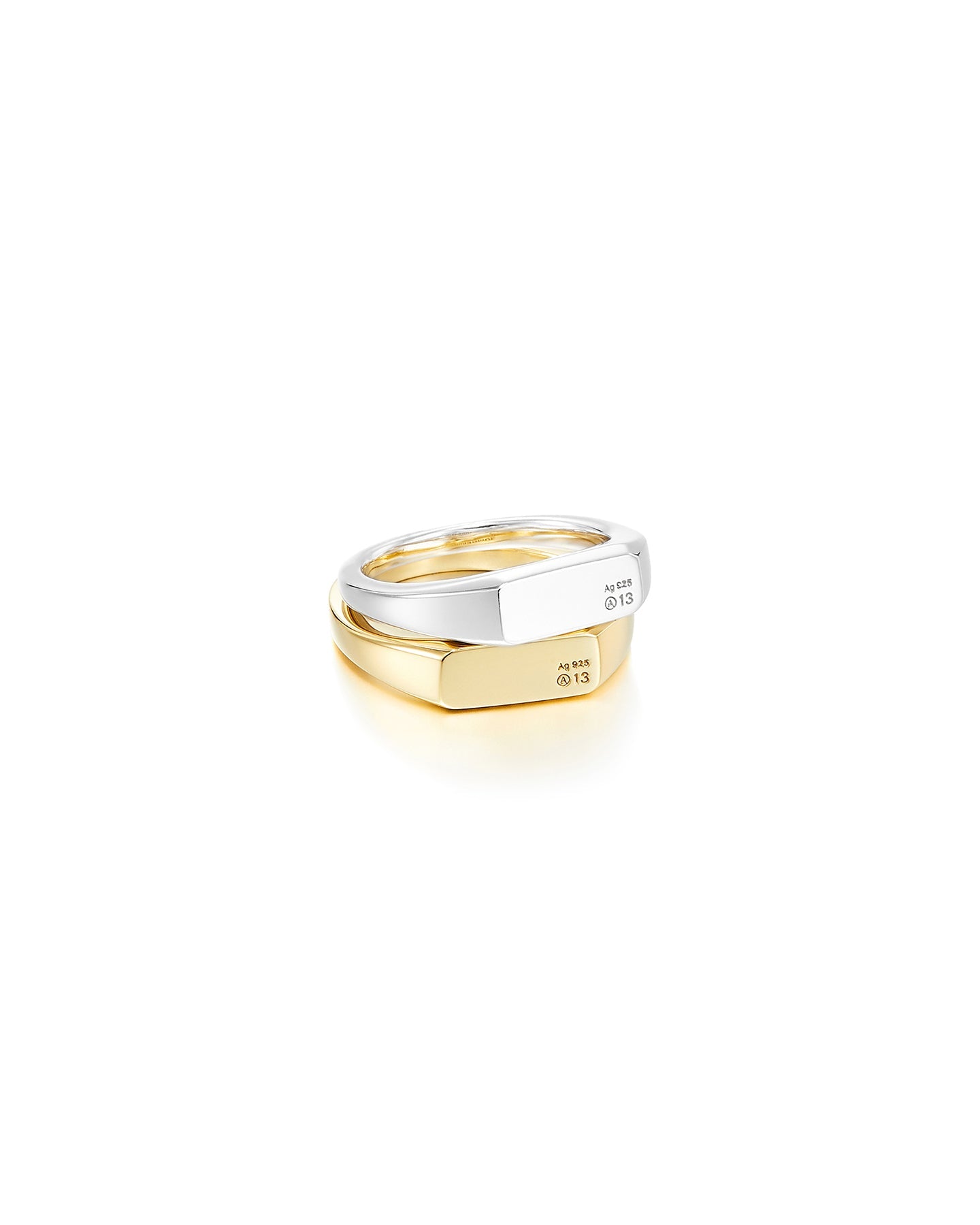 [Ready to ship] A13 Slim Signet Ring 