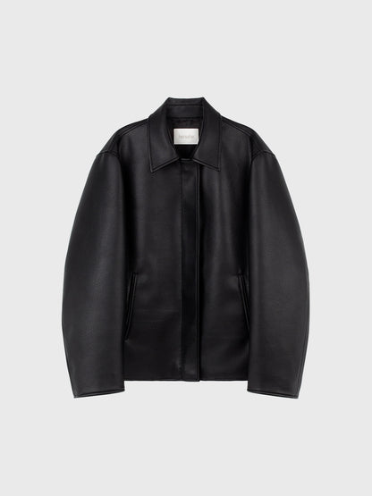 Contemporary Leather Jacket