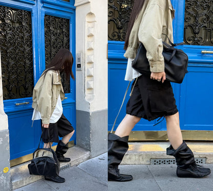 Cargo Capri Pants
