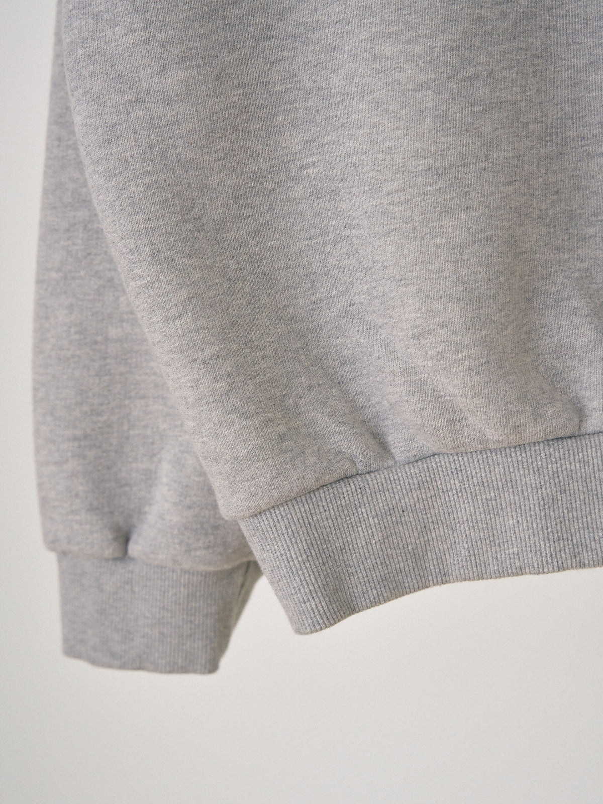 Raw Edge Sweatshirt - Gray 8