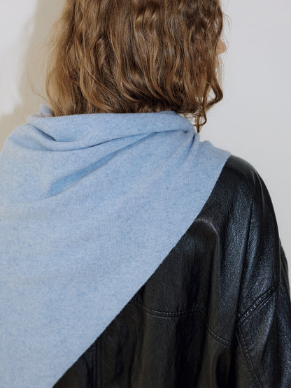 Triangle Scarf - Blue 2
