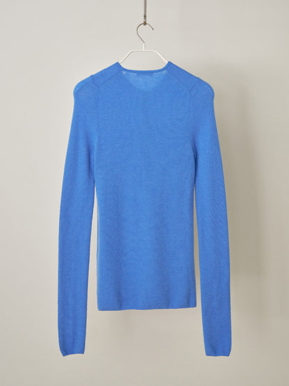 MARAN Alpaca Button Cardigan - Blue 商品画像21/21