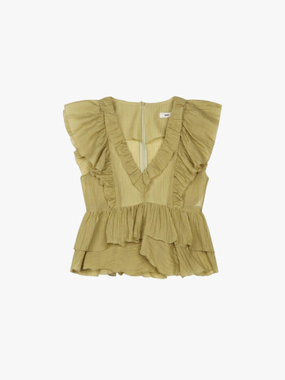 【A MA:DE 2026SS】Table blouse ( 4color )