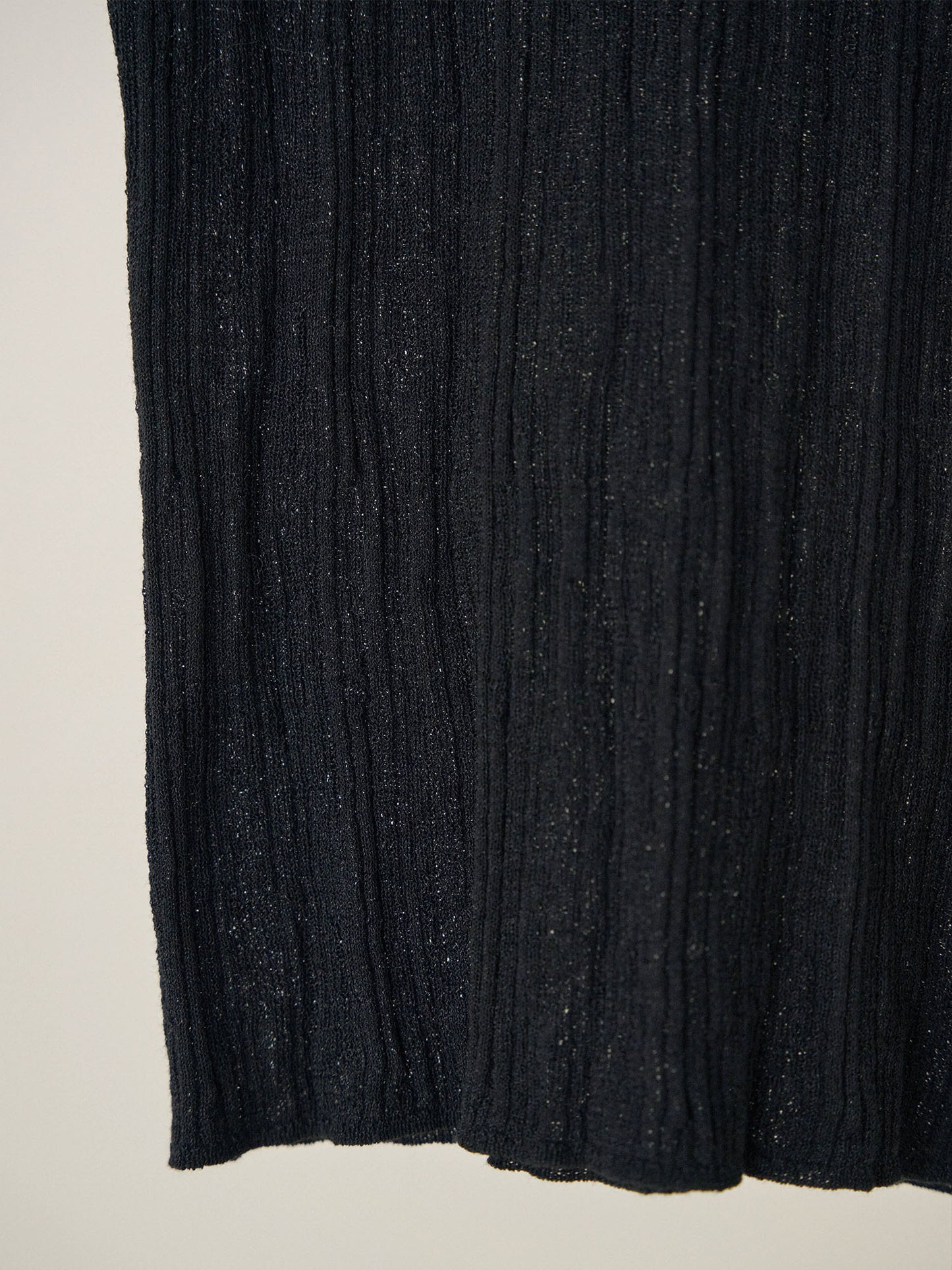 Multi Rib Sleeveless - Black