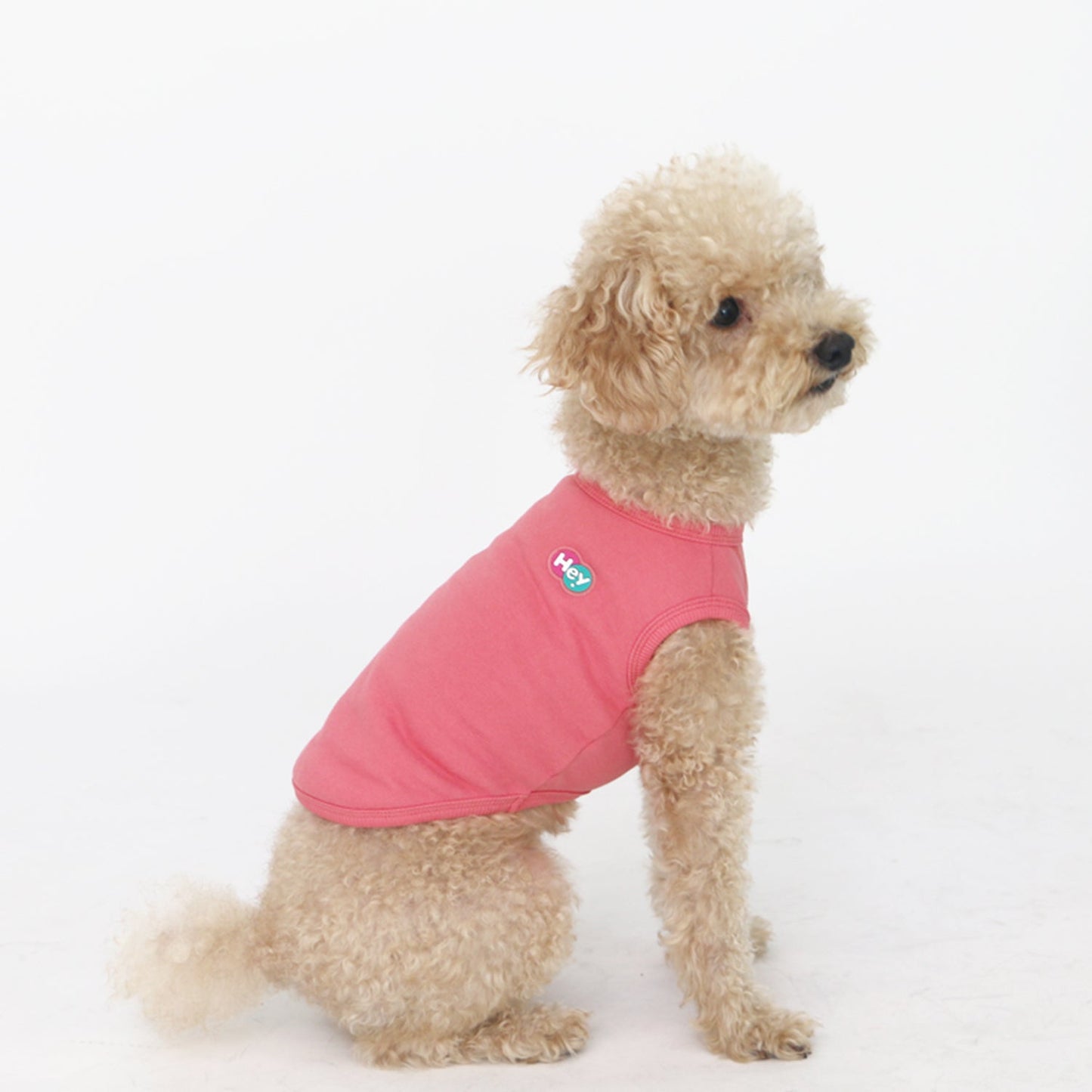 Sleeveless Sweatshirt -pink 