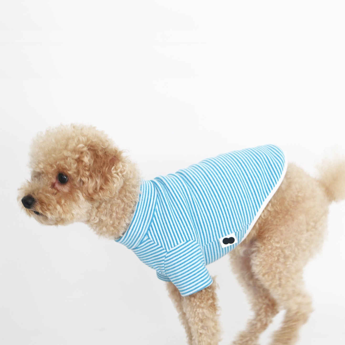 Soft High-Neck -blue