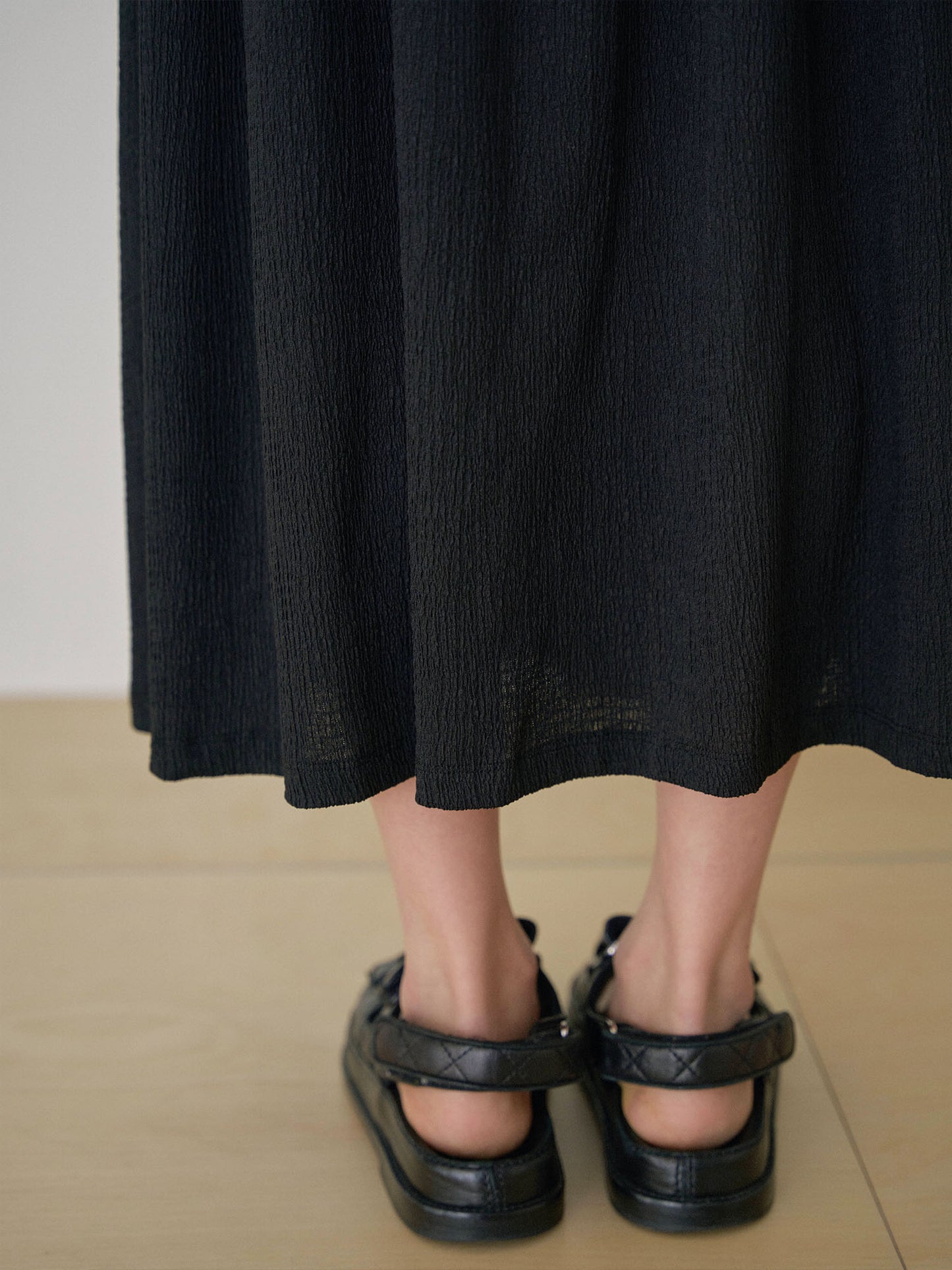 Soft Banding Skirt - Black