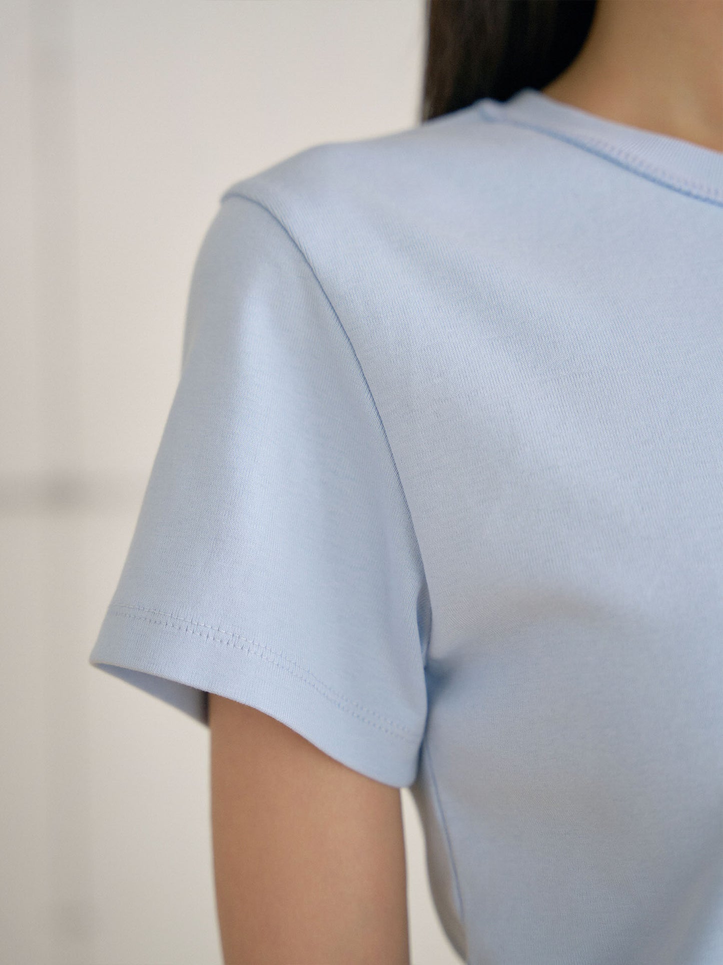 Soft Rib Short Sleeve - Blue