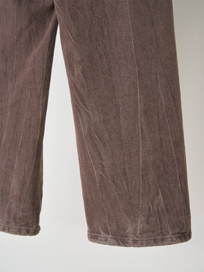 MARAN Brown Crack Work Pants - Brown 商品画像20/21