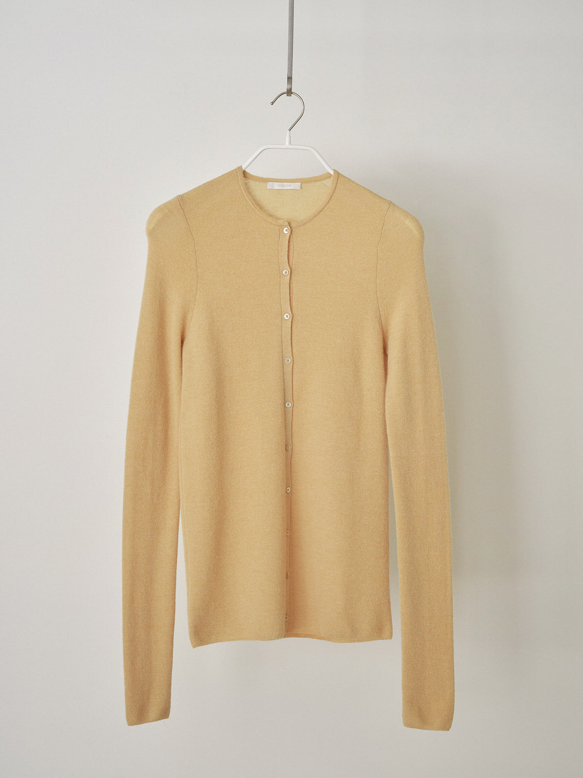 MARAN Alpaca Button Cardigan - Beige 商品画像18/21