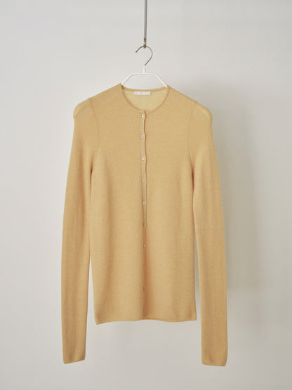 MARAN Alpaca Button Cardigan - Beige 商品画像18/21