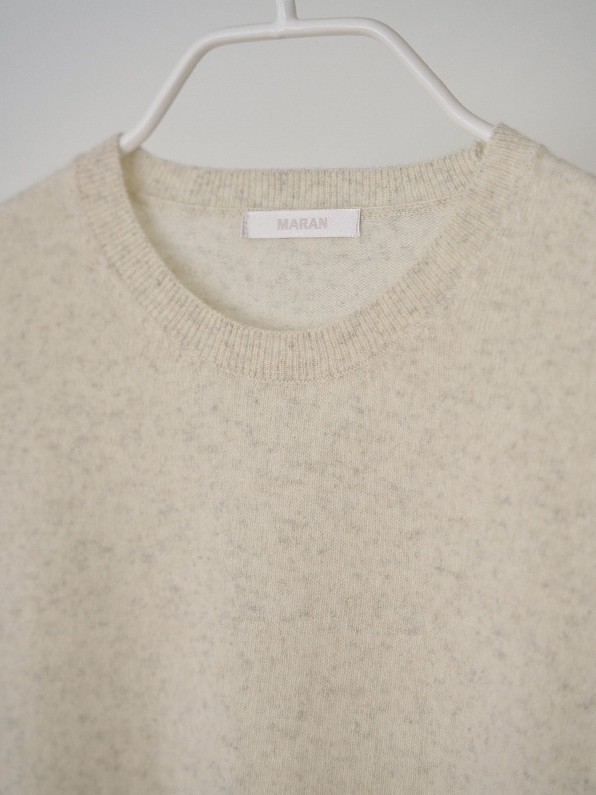 Cashmere Round Pullover - Oatmeal 7