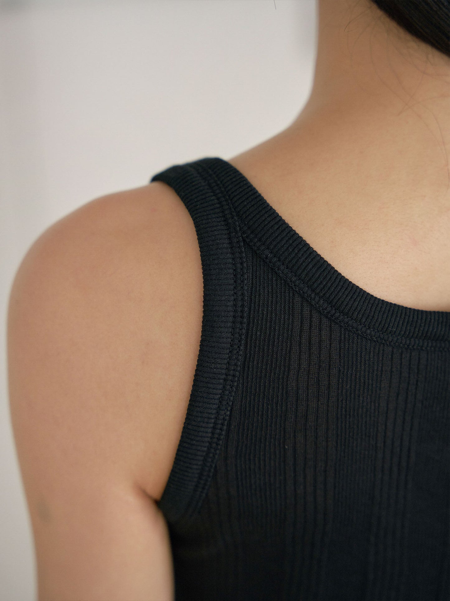 Summer V-neck Sleeveless - Black