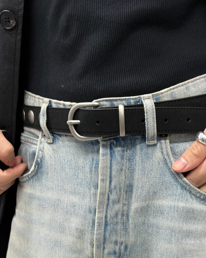 Noble Stud Leather Belt