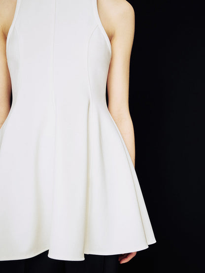 [ARIK.] [24SS] MIRA panel flare sleeveless top Ivory