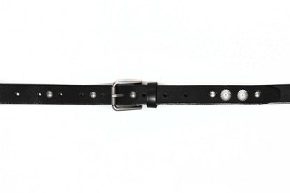Handmade Cowhide Concho Belt