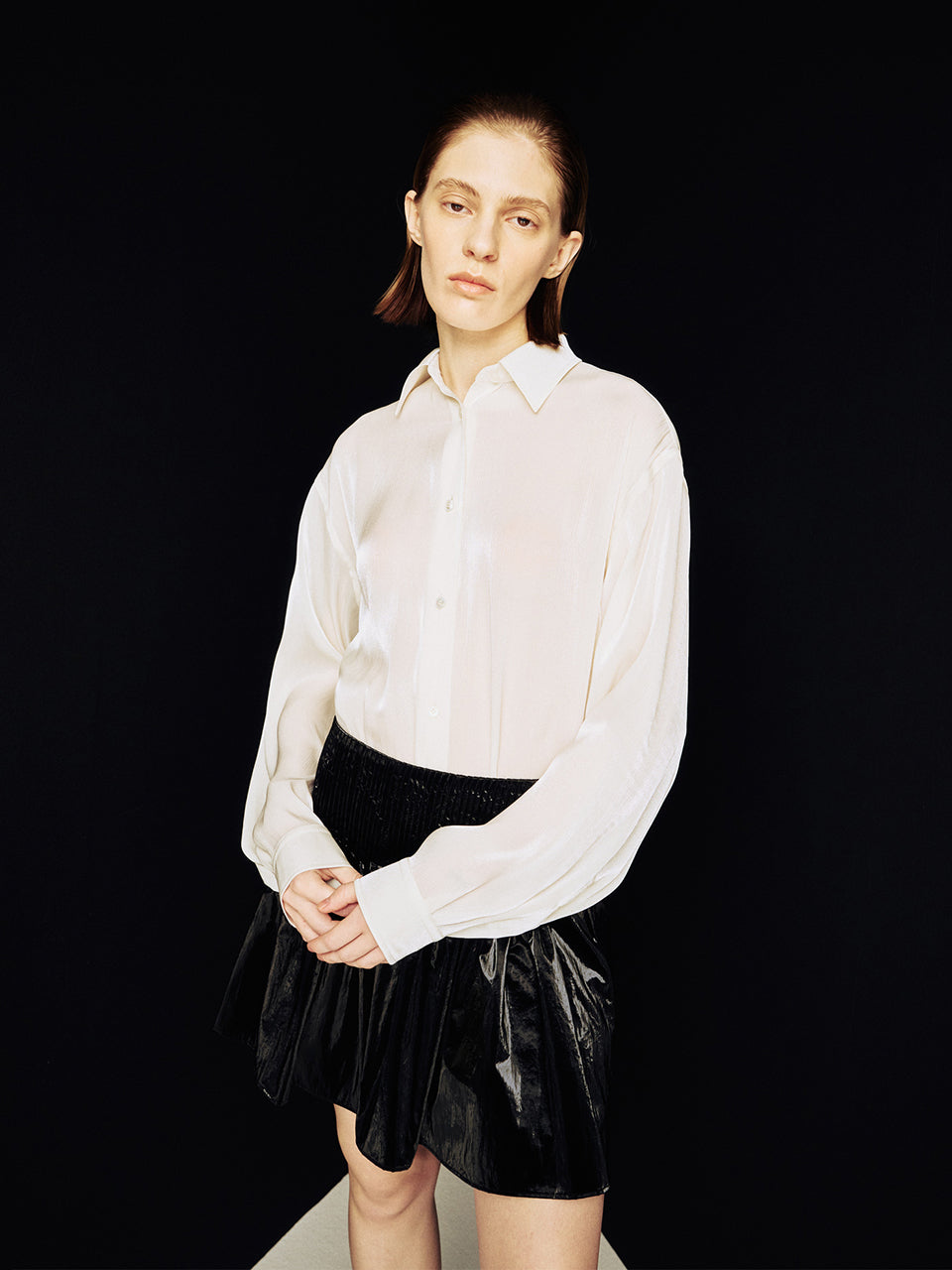 [ARIK.] [24SS] ALMACH oversized shirt Ivory