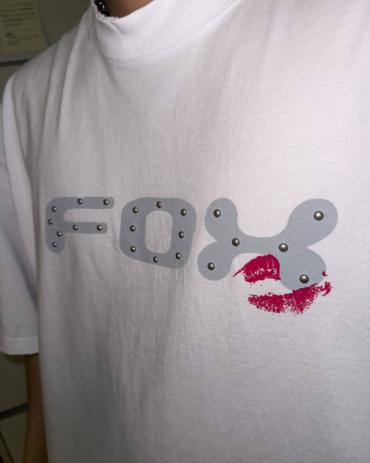 Fox stud tee WH