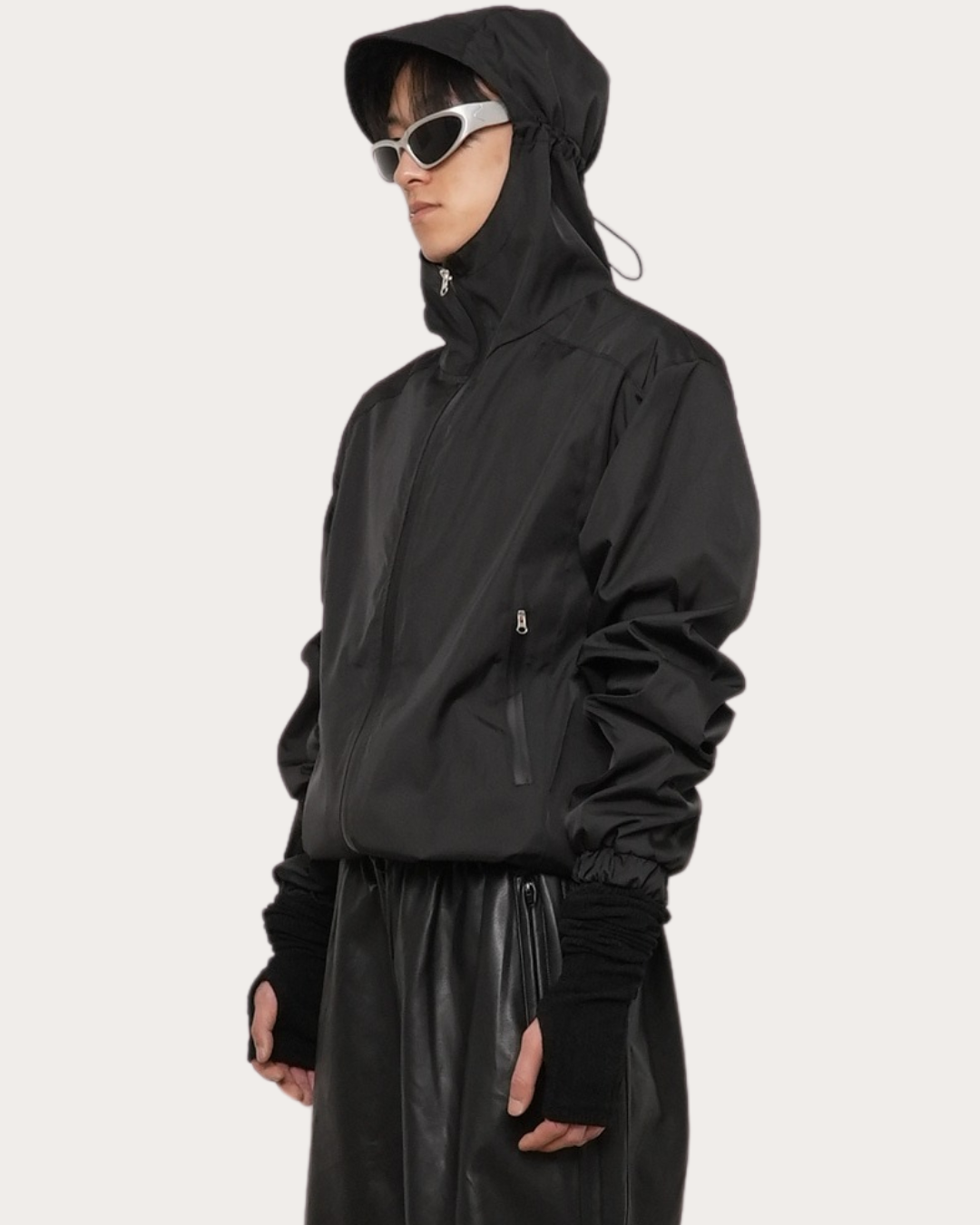 Clamshell Hooded Jacket 