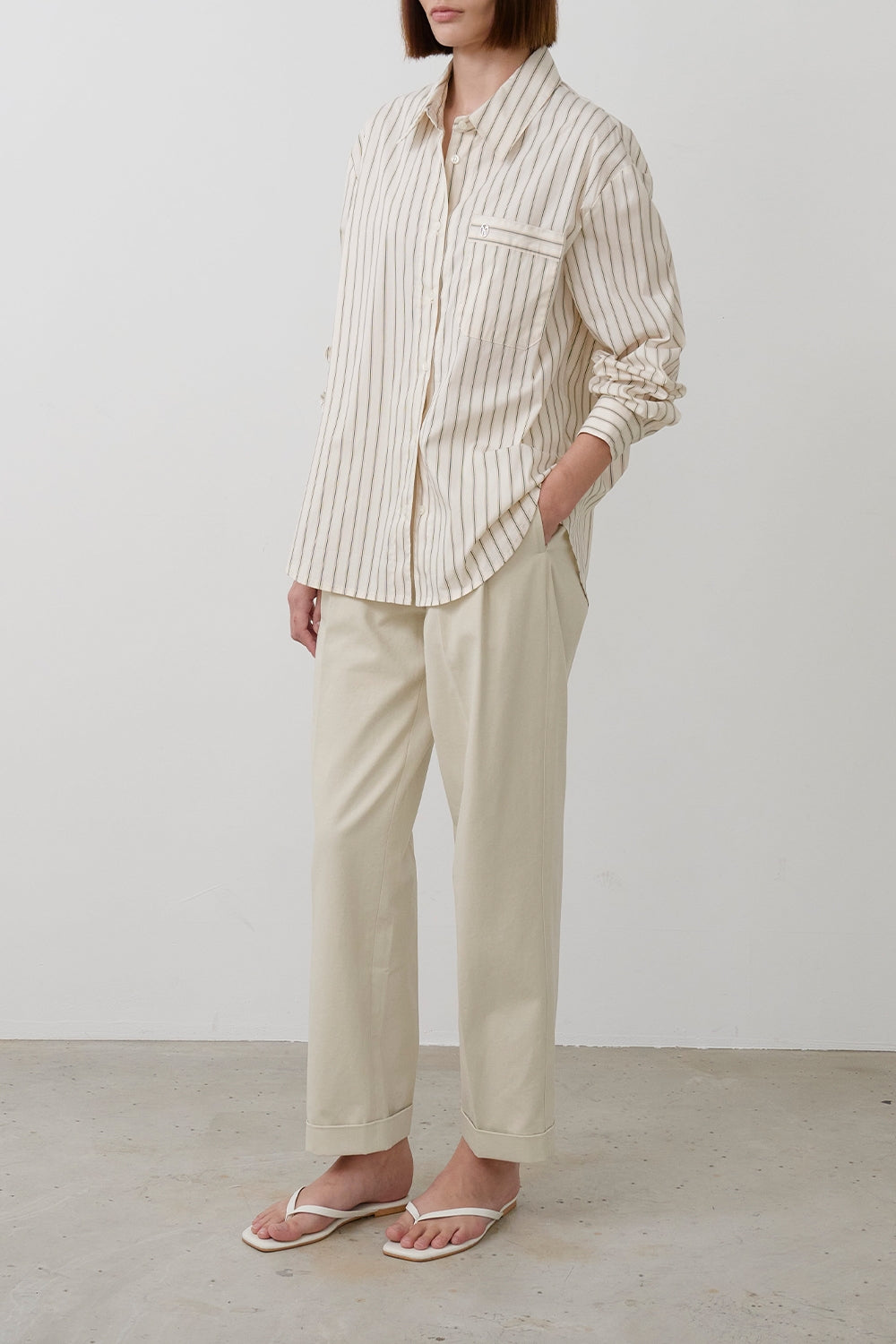 【HER&SHE 2025AW】A St. Stripe Shirt