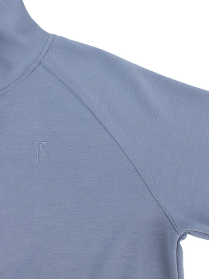 Double-Face Comfort Half Zip-Up