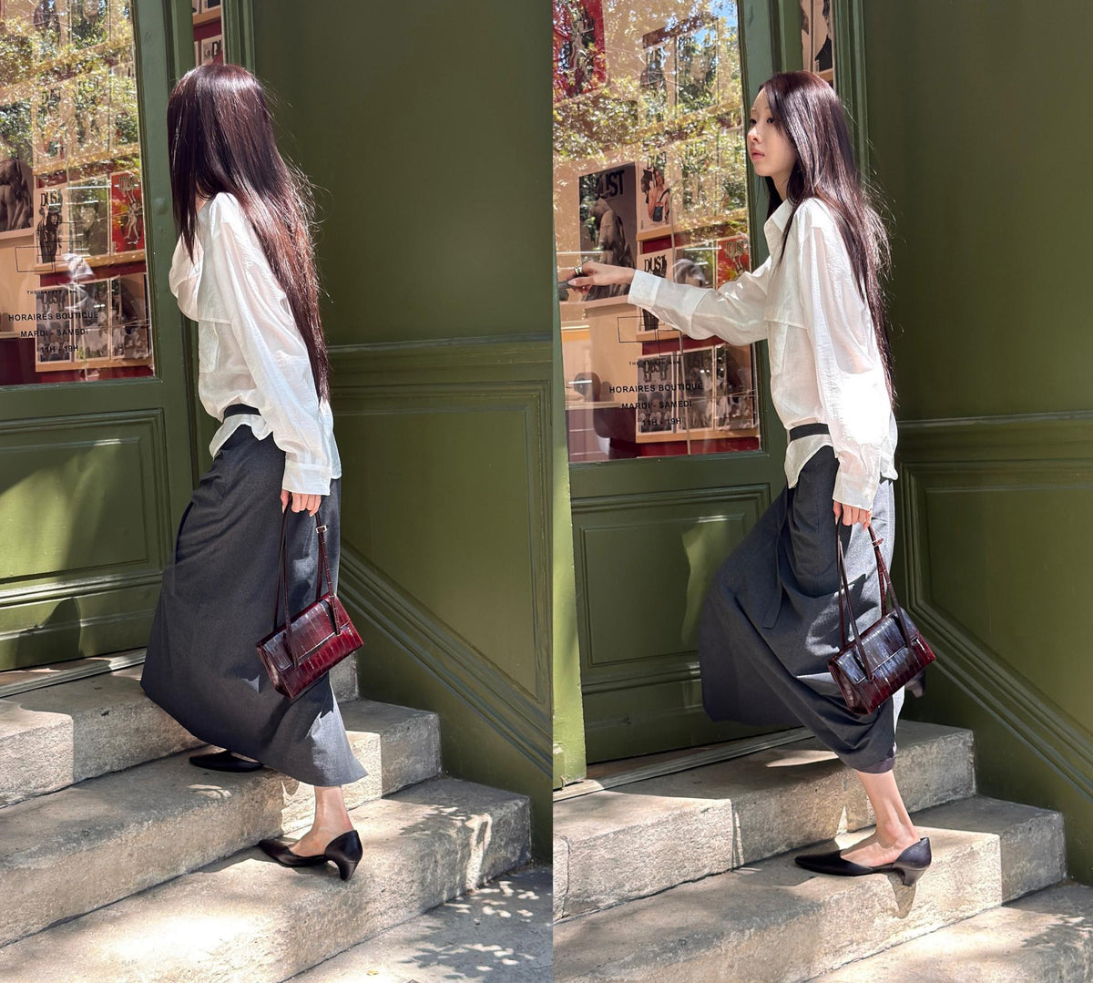 Viscose Wool Skirt