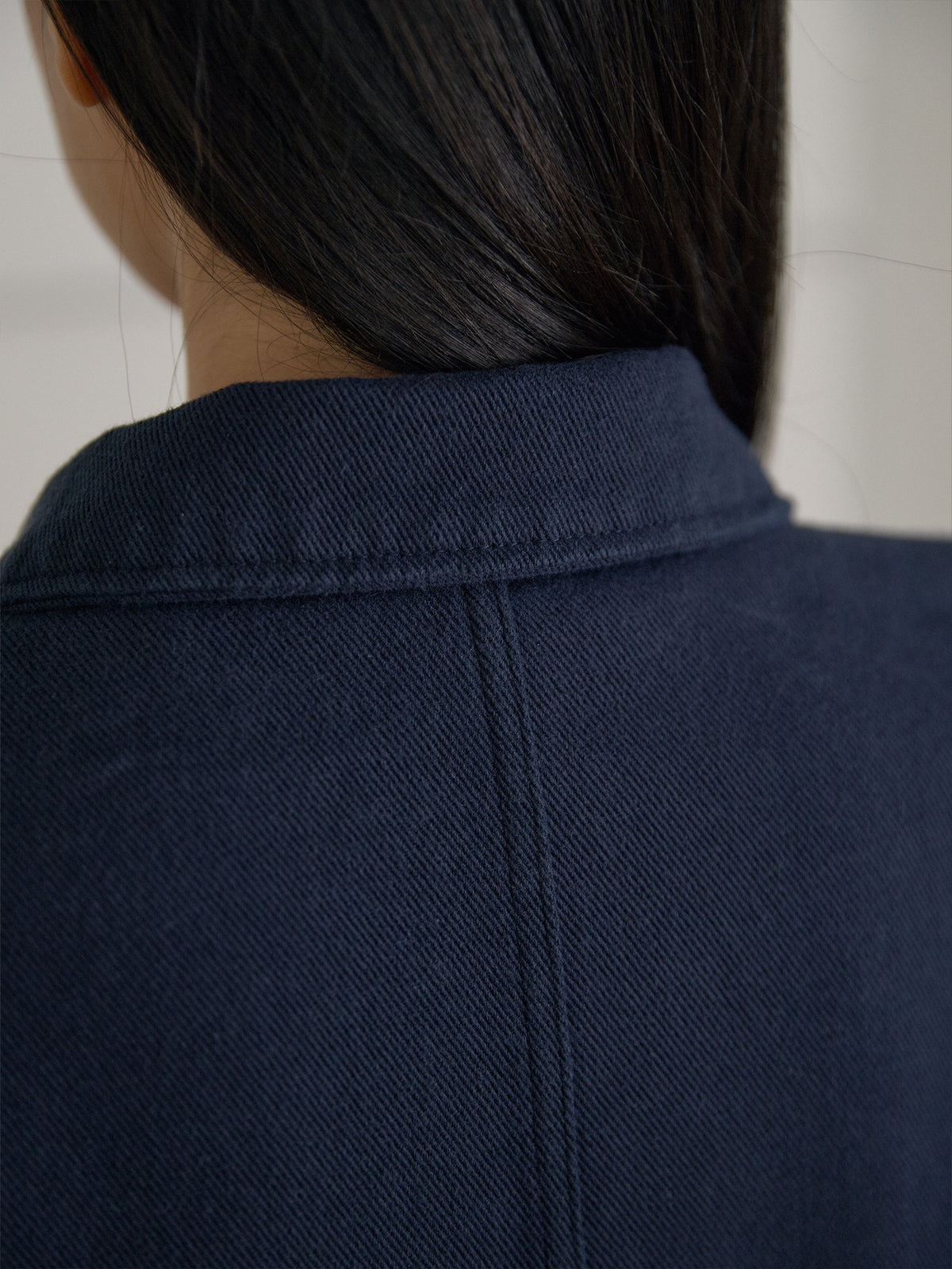 MARAN Cotton Twill Coverall Jacket - Navy 商品画像21/21