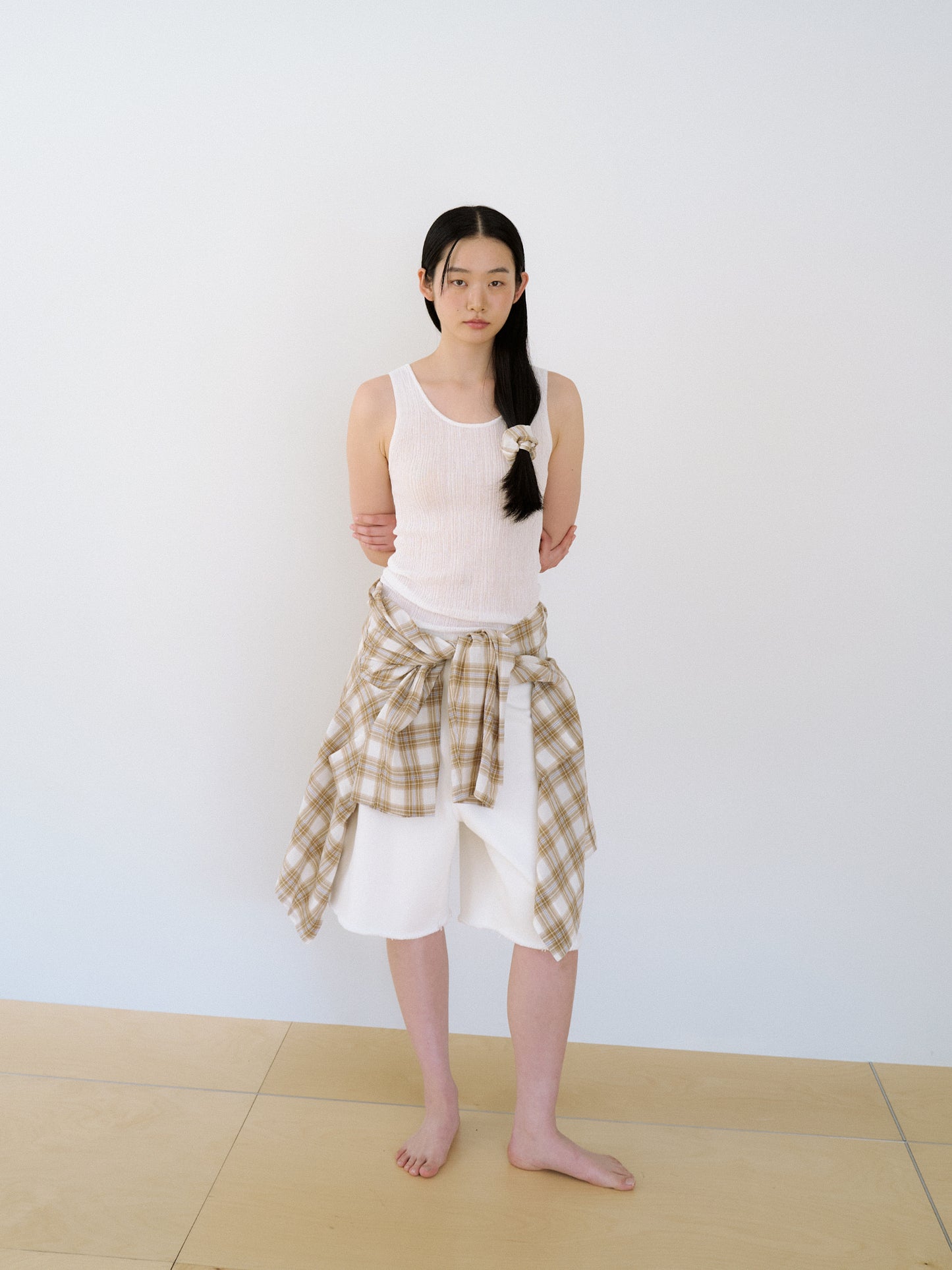 Multi Rib Sleeveless - Ivory